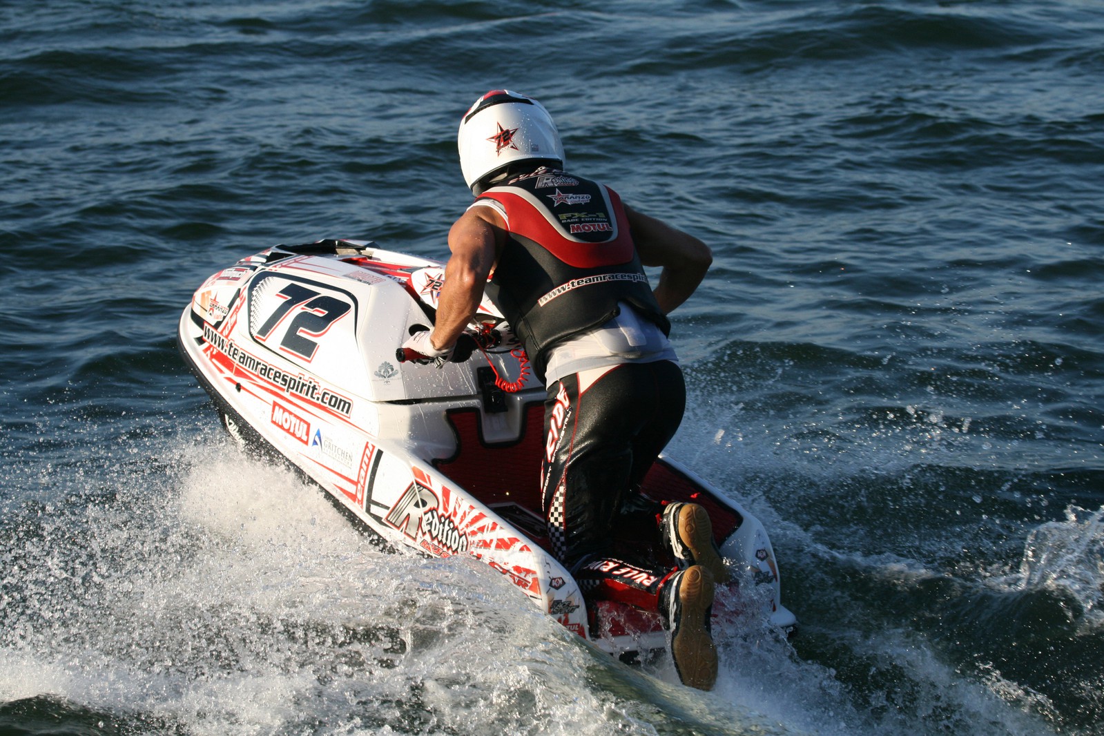 Jetski Slalom parallele Papayer Edition Images Photo